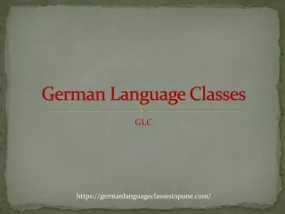 German Language Classes in Pune | Best Institute - GLC
