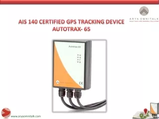 AIS 140 CERTIFIED GPS TRACKING DEVICE AUTOTRAX - 65