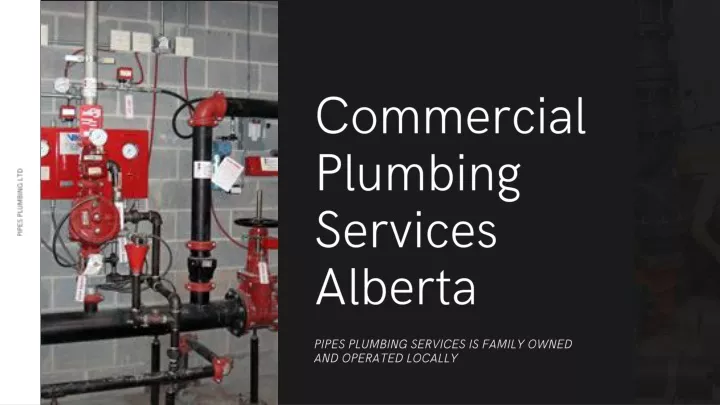 commercial p lumbing services alberta