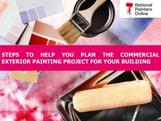 Steps to Help you Plan the Commercial Exterior Painting Project for your Building