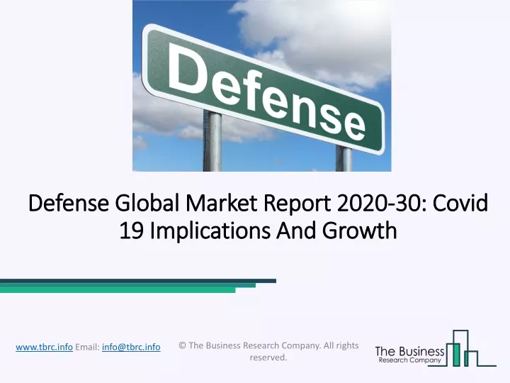 defense defense global market report 2020 global