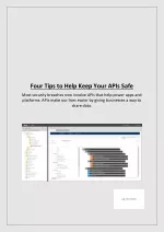 Four Tips to Help Keep Your APIs Safe - slide 1