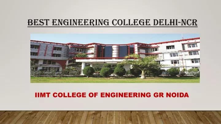 best engineering college delhi ncr