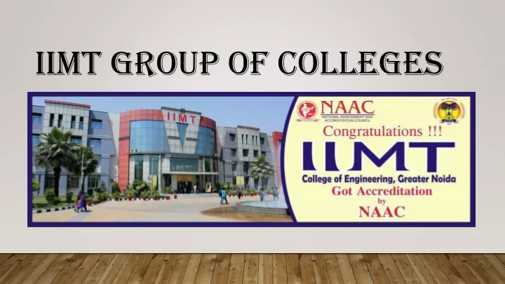 iimt group of colleges