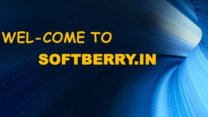 wel come to softberry in