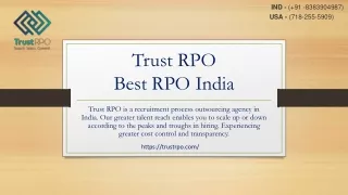 RPO India - Trust RPO