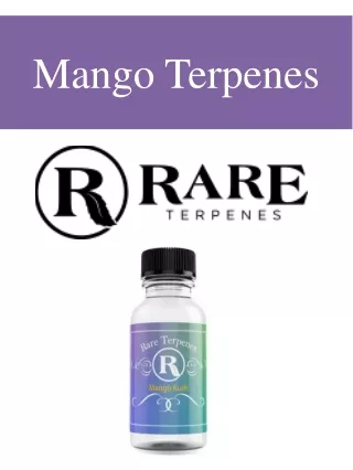 mango terpenes