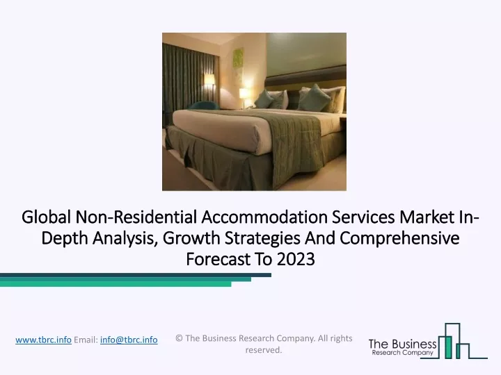 global non global non residential accommodation