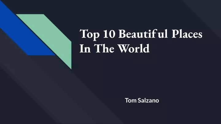 top 10 beautiful places in the world