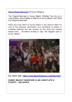 Barcrawl - Sunny Beach Nightlife and Events | Bulgaria - slide 1