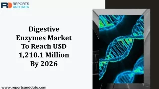 digestive enzymes market to reach