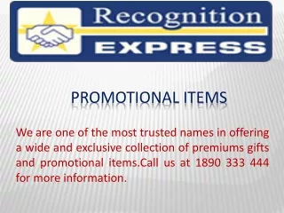 promotional items