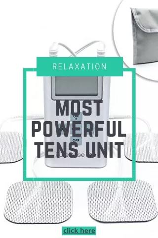 Most Powerful Tens Unit