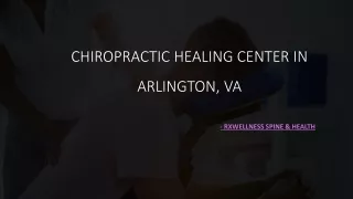 Chiropractic Healing Center in Arlington, VA