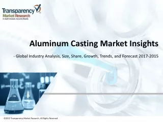 Aluminum Casting Market Insights by Size, Status and Forecast 2025