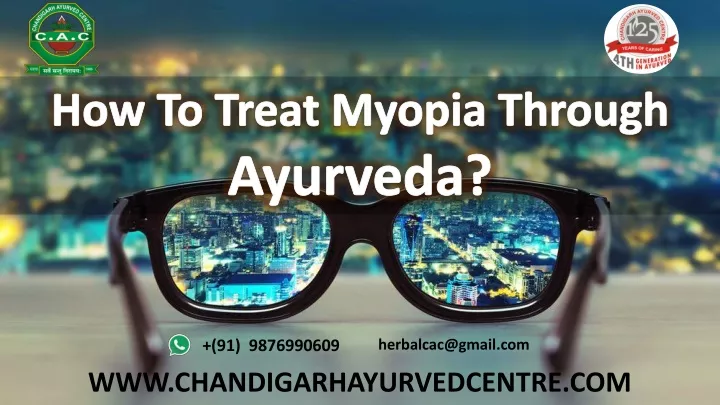 how to treat myopia through ayurveda