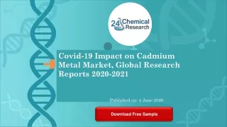 covid 19 impact on cadmium metal market global