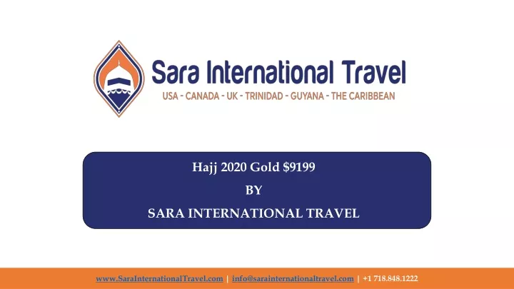hajj 2020 gold 9199 by sara international travel