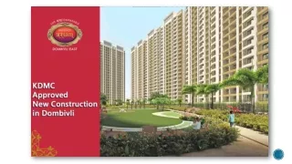 KDMC Approved Flat in Dombivli East | KDMC Approved New Construction in Dombivli