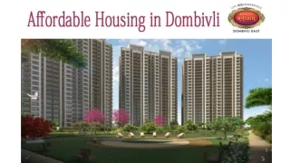 Buy House in Dombivli | Buy Property in Dombivli