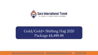 Shifting Hajj 2020 Package UK | Sara International Travel UK