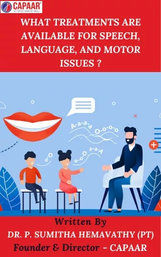 what treatments are available for speech language