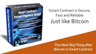 smart contract is secure fast and reliable just
