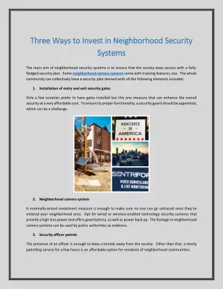 three three ways to invest ways to invest