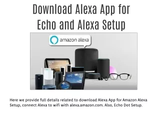 How to Download Alexa App for Echo and Alexa Setup?