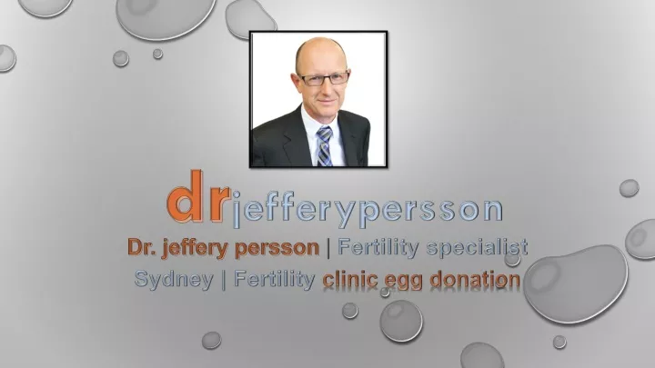 dr jefferypersson