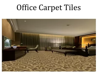 office carpet tiles