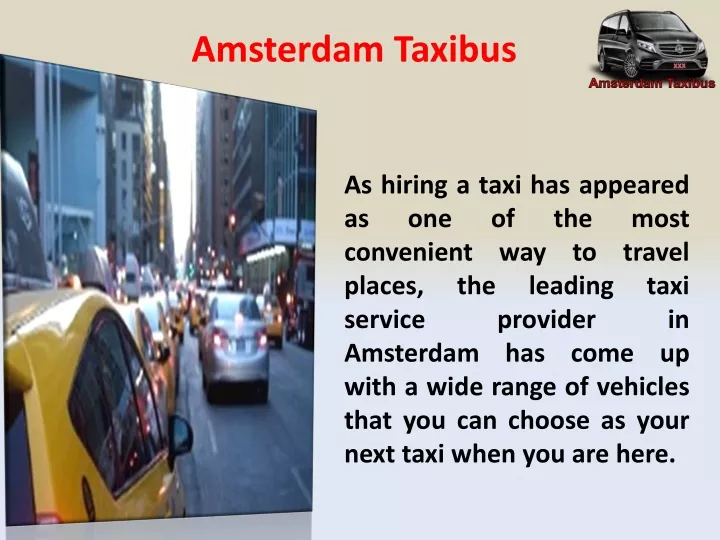 amsterdam t axibus