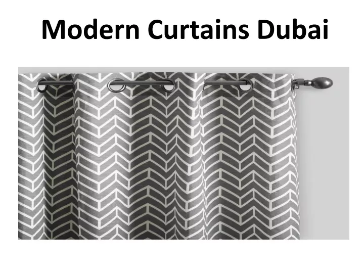 modern curtains dubai