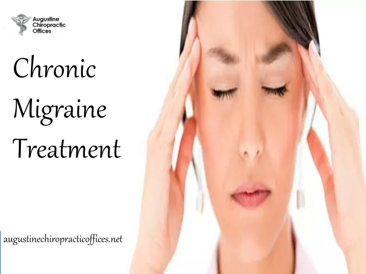 chronic migraine treatment