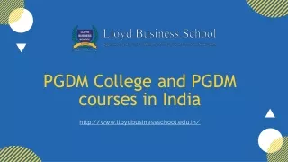 Tips for PGDM Courses and colleges offering PGDM in India