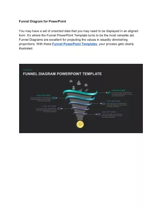 funnel diagram for powerpoint you may have