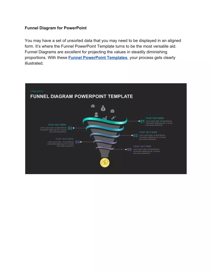 funnel diagram for powerpoint you may have