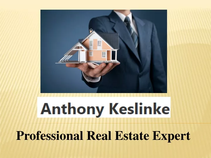 professional real estate expert