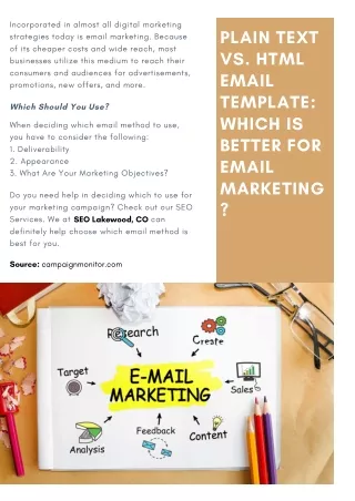 incorporated in almost all digital marketing