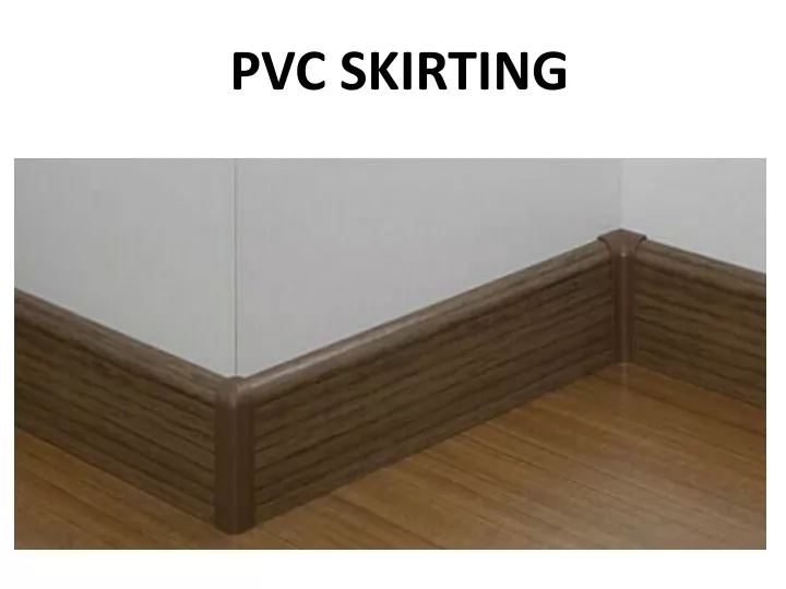 pvc skirting