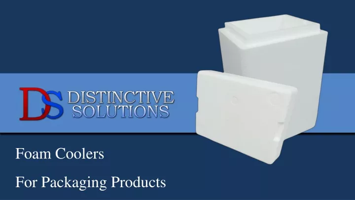 foam coolers for packaging products