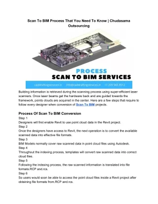 scan to bim process that you need to know