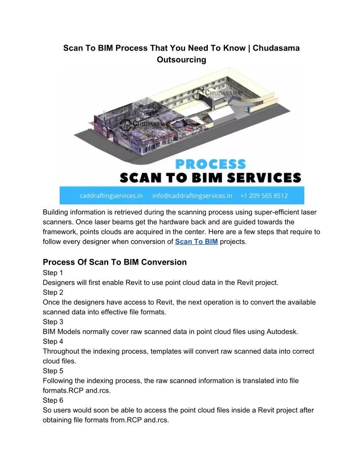 scan to bim process that you need to know