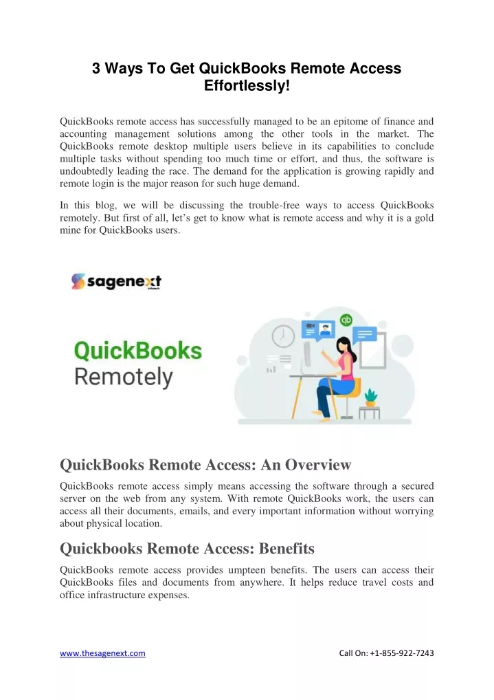 3 ways to get quickbooks remote access