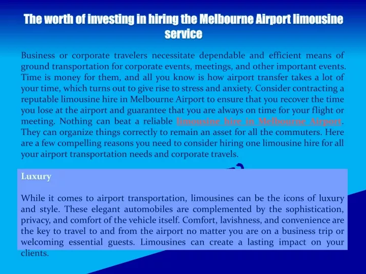 the worth of investing in hiring the melbourne
