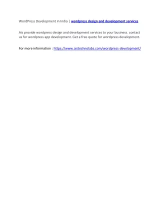 wordpress development in india wordpress design