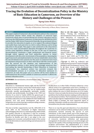 international journal of trend in scientific