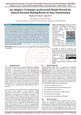 international journal of trend in scientific