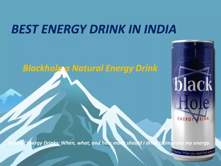 best energy drink in india