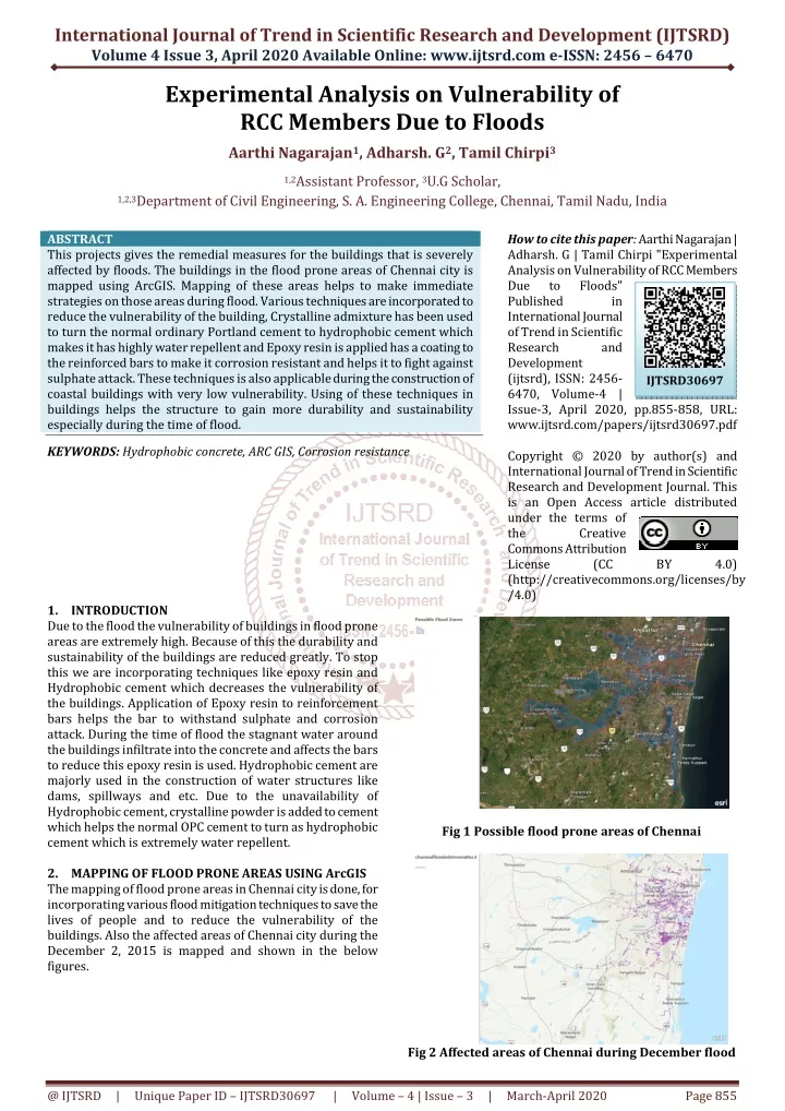 international journal of trend in scientific